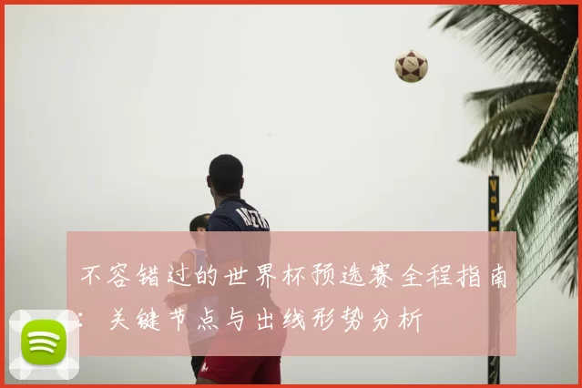 不容错过的世界杯预选赛全程指南:关键节点与出线形势分析