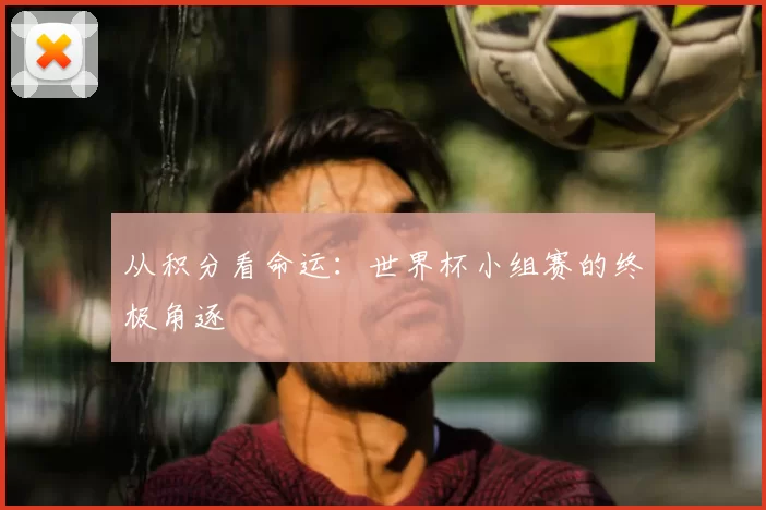 从积分看命运:世界杯小组赛的终极角逐