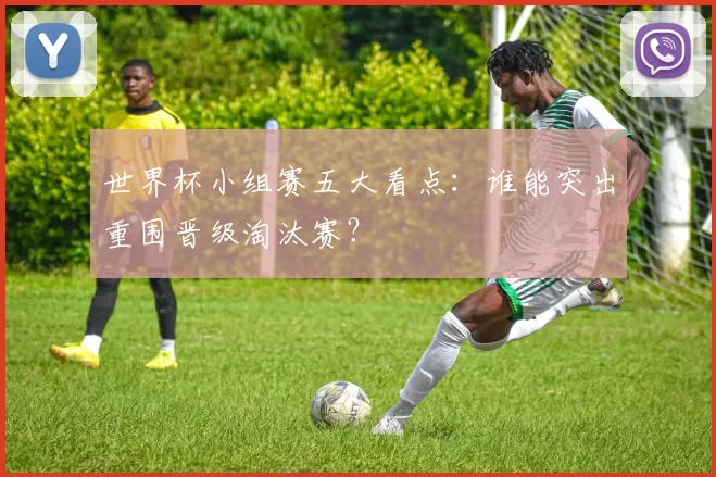 世界杯小组赛五大看点:谁能突出重围晋级淘汰赛?
