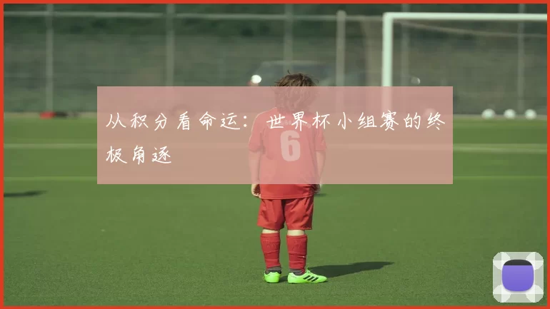 从积分看命运:世界杯小组赛的终极角逐