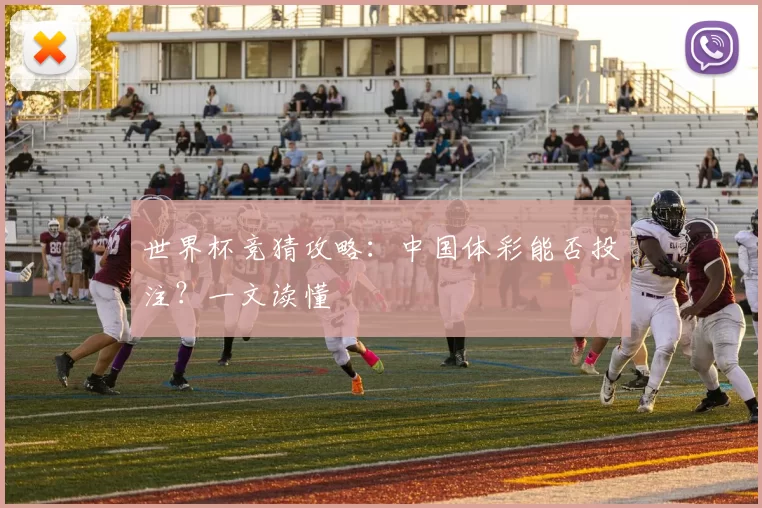 世界杯竞猜攻略：中国体彩能否投注？一文读懂